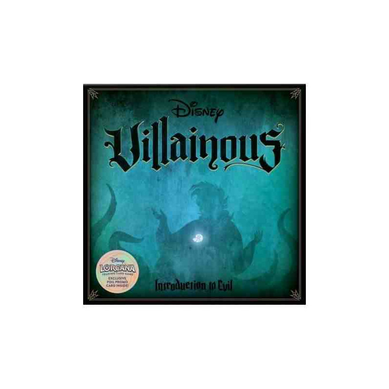 VILLAINOUS DISNEY: INTRODUCTION TO EVIL  Juego de mesa + 10 Años,2-4 Jug. Ravensburge